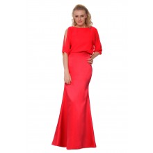 SEXYHER Gorgeous Full Length 1/2 Sleeves Bridesmaids Formal Evening Dress