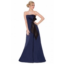 SEXYHER Strapless  With Sashes/Ribbons Details Bridesmaids Formal Evening Dress - EDJ1647