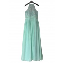 SEXYHER Sparkling Sequins Lace Halter Neckline Bridesmaids Formal Floor-length Evening Dress -EDJ1748S/3