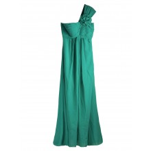 UK8 One Shoulder With Ruched Details Evening Bridesmaid Dress -ED8895S/3