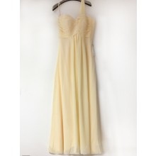 SEXYHER Beautiful Full Length One Shoulder Chiffon Bridesmaids Formal Evening Dress-EDJ1450S/1