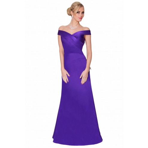 SEXYHER Length  Off-the-shoulder Bridesmaids Formal Evening Dress - EDJ1644