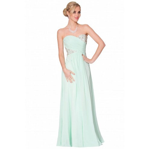 SEXYHER Full Length  Strapless  Bridesmaids Formal Evening Dress -EDJ1661