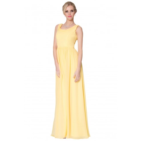 SEXYHER Full Length  Cowl Neckline Bridesmaids Formal Evening Dress -EDJ1662