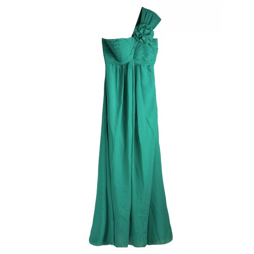 UK8 One Shoulder With Ruched Details Evening Bridesmaid Dress -ED8895S/3
