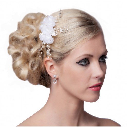 SEXYHER Fashion Pearl Flower Hair Accessories