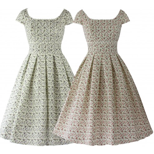 SEXYHER Ladies 1950's Vintage Style Scoop Neckline Classic Dress - RBYP1701S