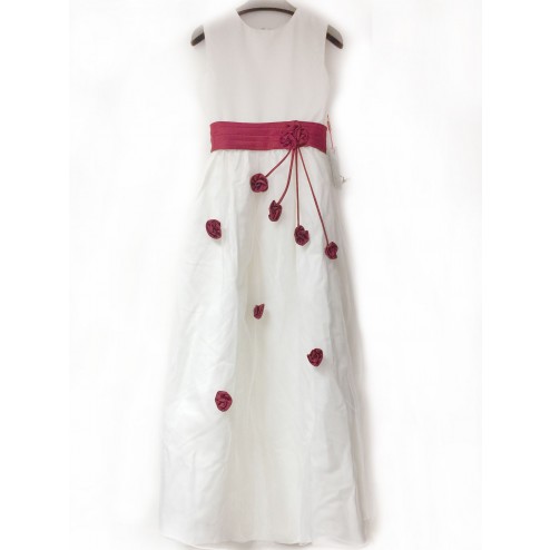 SEXYHER KID/JUNIOR Beautiful Junior Bridesmaid Dress Flower Girl Dress Communion Dress With Flowers Details-FG7602S/1