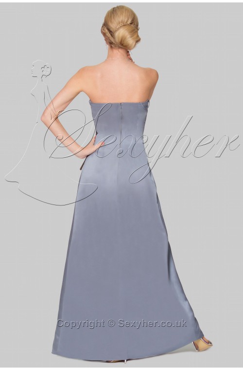 SEXYHER A-line Princess Strapless Bridesmaids Formal Evening Dress -EDJ1655