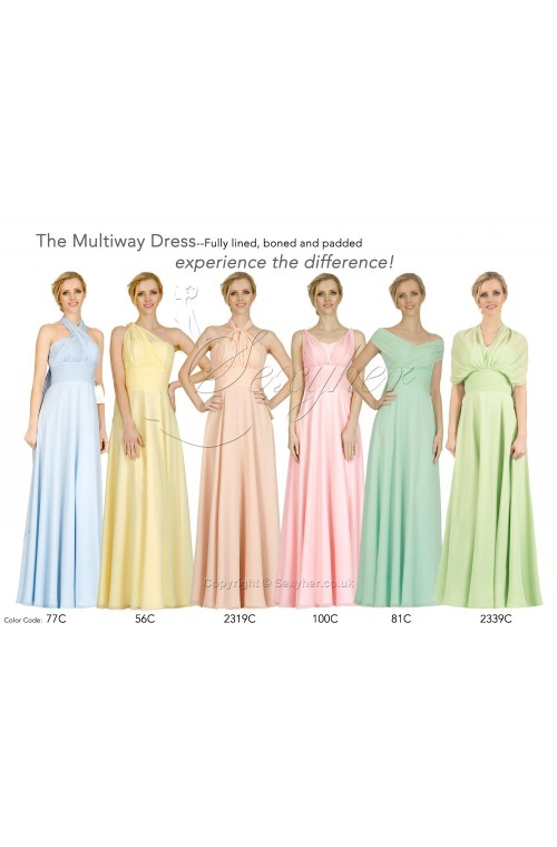 SEXYHER Ruching Details Multiway Dress freeway dress Bridesmaids Formal Evening Dress -EDJ1752S/14