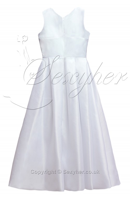 SEXYHER KID/JUNIOR Lovely Damask Junior Bridesmaid Dress Communion Dress