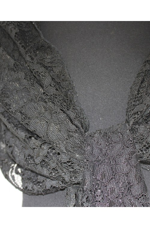 Beautiful Silky Lace Shawl/Wrap suitable for any evening dress
