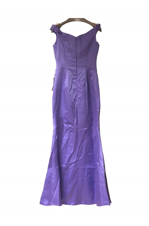 UK10 Gorgeous Purple Beaded Long Evening Bridesmaid Dress-ED8885S