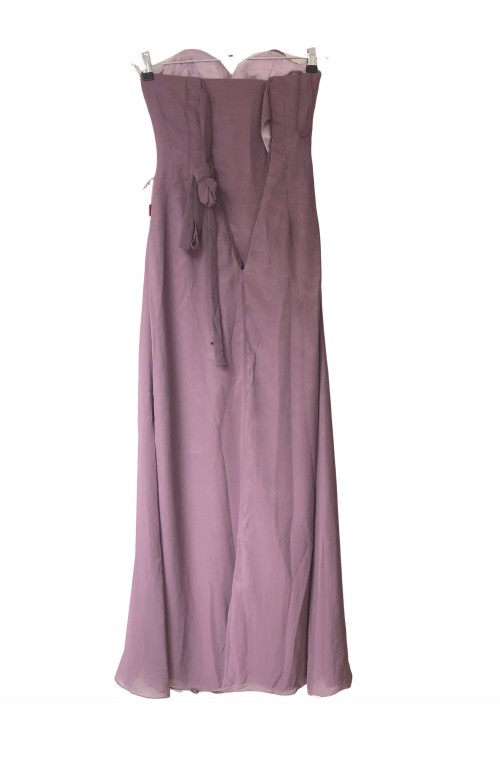 Fabulous Pleated Chiffon Long Eveing Briedsmaid Prom Dress-EDJ1329S/2
