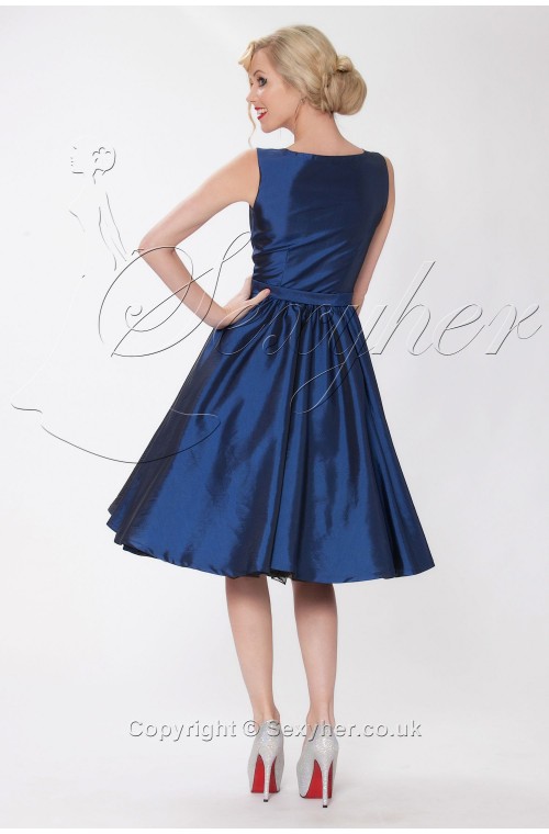 SEXYHER Clothing Classy Audrey Hepburn Style Vintage Classic 1950's Rockabilly Swing Evening Dress
