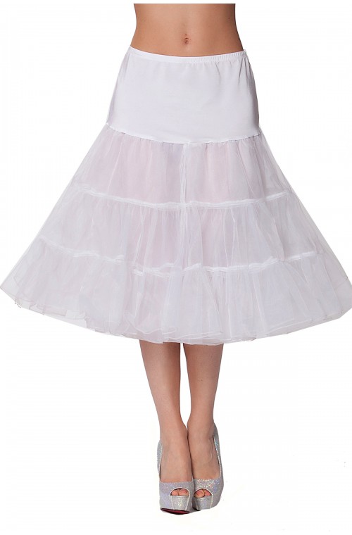 SEXYHER Ladies 1950s Vintage Style Net Petticoat Skirt