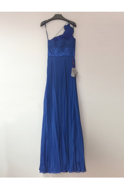 SEXYHER One Shoulder Ruched Details Long Evening Bridesmaid Dress-EDJ1159S/1