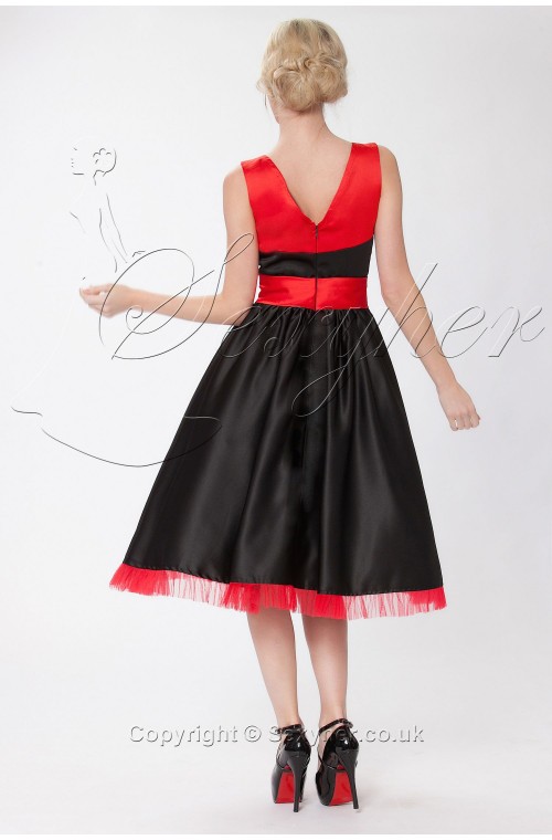 SEXYHER Vintage 1950's Style Flared Cocktail Dress